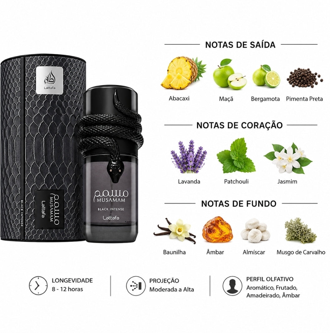 Musamam preto Intenso 100ml