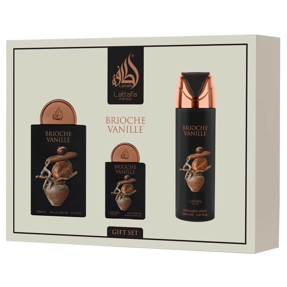 Giftset – Brioche Vanille – 3pc
